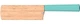 Ніж кухонний Butterfork Nakiri AR-RPM9 ABS Turquoise Green - зображення 2