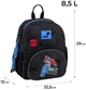 Рюкзак дошкільний Kite Kids Transformers 29x22.5x12 см 8.5 л Чорний (TF26-2727XS) - зображення 3