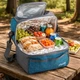Термосумка Yodo Lunch 12 л Blue сумка-холодильник для еды и напитков KP227020 - изображение 8