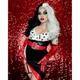 Перука чорно-біла Leg Avenue Leg Avenue Cruella, розмір O/S, довжина 64 см - изображение 2