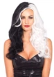 Перука чорно-біла Leg Avenue Leg Avenue Cruella, розмір O/S, довжина 64 см - изображение 3
