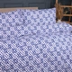 Простынь MirSon Полуторная 150х220 см 17-0946 Abstract Blue Ranforce Elite (2200013163893) - изображение 2