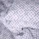 Простынь MirSon Полуторная 150х220 см 17-0947 Abstract Gray Бязь (2200013164142) - изображение 7
