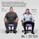 Кресло геймерское игровое Anda Seat Kaiser 4 Size XL до 180 кг Green Premium PVC с четырёхуровневой поясничной поддержкой (AD12YDDC-XLL-20-E-PV/C) - изображение 20