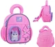 Рюкзак дошкільний Kite Kids Cat&Fun 25x23x10 см 5 л Рожевий (K26-2737XXS-1) - зображення 1