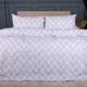 Простынь MirSon Полуторная 150х220 см 17-0947 Abstract Gray Ranforce Elite (2200013164395) - изображение 4