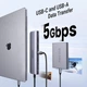 Хаб USB-C 7-в-1 UGREEN CM195 з HDMI 4K та Power Delivery 100Вт сірий - зображення 5