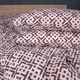 Простынь MirSon Полуторная 150х220 см 17-0949 Abstract Brown Бязь (2200013165149) - изображение 2