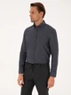 Рубашка хлопковая мужская Pierre Cardin G021GL004-000-2353464(lacivert) M Темно-синяя (8683859385232) - изображение 3