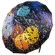 Жіноча парасолька повний автомат Три Слона L37521-4 Сатин 16 спиць Ритм дощу - зображення 1