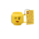 Kubek ceramiczny LEGO Iconic Winking Girl  255 ml Żółty (5711938247720) - obraz 2