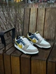Кросівки Nike SB Dunk Low шкіра/замша демісезонні білий з синім та жовтим 41 (26см) ST-1068-5 - изображение 1