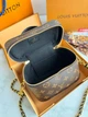 Сумка женская Louis Vuitton Vanity Monogram коричневая (028) - изображение 11