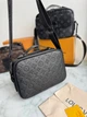 Сумка мессенджер Louis Vuitton S Lock черная(029) - изображение 9