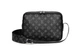 Сумка чоловіча месенджер Louis Vuitton Outdoor чорна з білим (032) - зображення 10