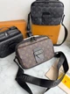 Сумка мессенджер Louis Vuitton S Lock коричневая(030) - изображение 2