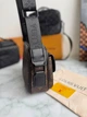 Сумка мессенджер Louis Vuitton S Lock коричневая(030) - изображение 5