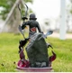 Большая фигурка Uchiha Itachi 29 см с воронами статуэтка Итачи Учиха из аниме Наруто на подставке из ПВХ пластика - изображение 7