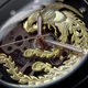 Наручний годинник Winner 8222 Black-Gold Steel контрастний - зображення 6