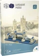 Universal Castle 3D Пазл Архітектурна Модель DIY для Дітей та Дорослих, 67 деталей (Tower Bridge) - зображення 4