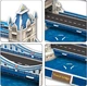 Universal Castle 3D Пазл Архітектурна Модель DIY для Дітей та Дорослих, 67 деталей (Tower Bridge) - зображення 5