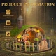 Мініатюрний будиночок DIY Enchanting Forest з LED, 3D пазл з дерева, Magic Ring House - изображение 5
