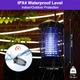 Лампа-знищувач комах PALONE 20W, 4500V, для приміщень і вулиці, площа до 100 м² - изображение 6