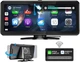 URVOLAX Carplay Android Auto Wireless, 10,26-дюймовый портативный сенсорный экран Car Play, Driveplay - изображение 1
