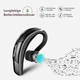 Bluetooth гарнітура CVC6.0 з шумопоглинанням, бездротові навушники з мікрофоном, чорна - зображення 4