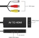 RCA (AV) → HDMI адаптер 1080P PAL/NTSC з живленням USB - изображение 3