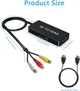 RCA (AV) → HDMI адаптер 1080P PAL/NTSC з живленням USB - изображение 4