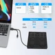 Зовнішній привід BEVA CD/DVD з USB 3.0 і Type-C, SD/TF слотами та 2 USB, для Windows, Mac, Linux - изображение 4