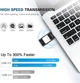 ZARMST флешка 128GB 4-в-1 для телефону (Lightning/Micro USB/Type-C/USB 3.0), з шифруванням, чорна - изображение 5