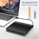 Зовнішній CD/DVD Привід USB 3.0, Портативний RW/ROM для PC, Macbook, iMac - изображение 4