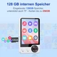 MP3 плеєр 128gb bluetooth 5.3 з сенсорним екраном, hifi аудіо та fm радіо - зображення 3