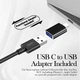 OGUPGX Комп’ютерні колонки для ПК та ноутбука 10W USB з кріпленням на монітор та регулятором гучності - зображення 3