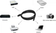 Кабель FireWire 800 CERRXIAN 1,8 м 9-pin → 9-pin IEEE 1394B, чорний - изображение 6