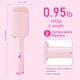 Waver Curling Iron Hair Crimper – плойка для хвиль і завивки, 2 в 1, керамічна, 3 стрижні, рожевий - изображение 4