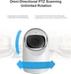 Security Camera UNIYWELL бездротова внутрішня WiFi камера 5G/2.4G з поворотом Pan/Tilt, нічним баченням і двостороннім аудіо - изображение 3