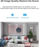 Security Camera UNIYWELL бездротова внутрішня WiFi камера 5G/2.4G з поворотом Pan/Tilt, нічним баченням і двостороннім аудіо - изображение 5