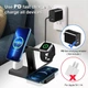 Беспроводная зарядная станция 4 в 1 для iPhone, Apple Watch и AirPods - изображение 8