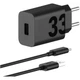 Сетевое зарядное устройство Motorola TurboPower 33W USB-A + Сable USB-A to USB-C Black (MC-332L) [162658] - изображение 3