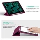 Чохол-книжка ArmorStandart Smart Fold Pen для Redmi Pad 2 Pro Plum (ARM89205) [162927] - зображення 5