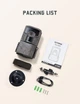 Фотопастка CEYOMUR 4K 30fps, 48MP, нічне бачення 36 IR, IP66, датчик руху 0.2 с - зображення 2