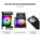 Thermalright TL-C12C-S 120 мм ARGB вентилятор для корпусу та CPU, 4-Pin PWM, до 1550 RPM - изображение 4