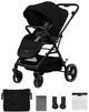 Wózek spacerowy KinderKraft 2w1 Yoxi Pure Black (5902533924608) - obraz 1