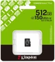 Карта пам'яті microSDXC 512GB Kingston Canvas Select Plus Gen3 UHS-I U3 V30 A1 (SDCS3/512GBSP) - зображення 3