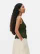Топ Primark темно-зелений ZJNJW230 L - изображение 4