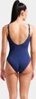 Купальник слитный для женщин Arena SHIMMERING SWIMSUIT U BACK синий Женщины 46 - изображение 4