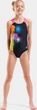 Купальник слитный для девушек Arena DOTS SWIMSUIT SWIM PRO BACK черный, розовый Детский 140 см - изображение 2